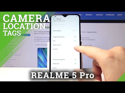 How to Activate Camera Location Tags on REALME 5 Pro – Camera Features