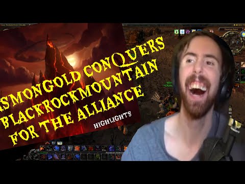 ASMONGOLD CONQUERS BLACKROCK MOUNTAIN WITH HIS GUILD FOR OVER AN HOUR
