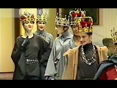 Vintage Exclusive! GIANNA CASSOLI Fall 1988 1989 Milan - Canale Moda