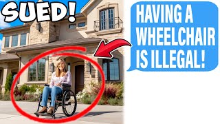 HOA Called COPS For Wheelchair In My Driveway! SUES Me For $200,000!