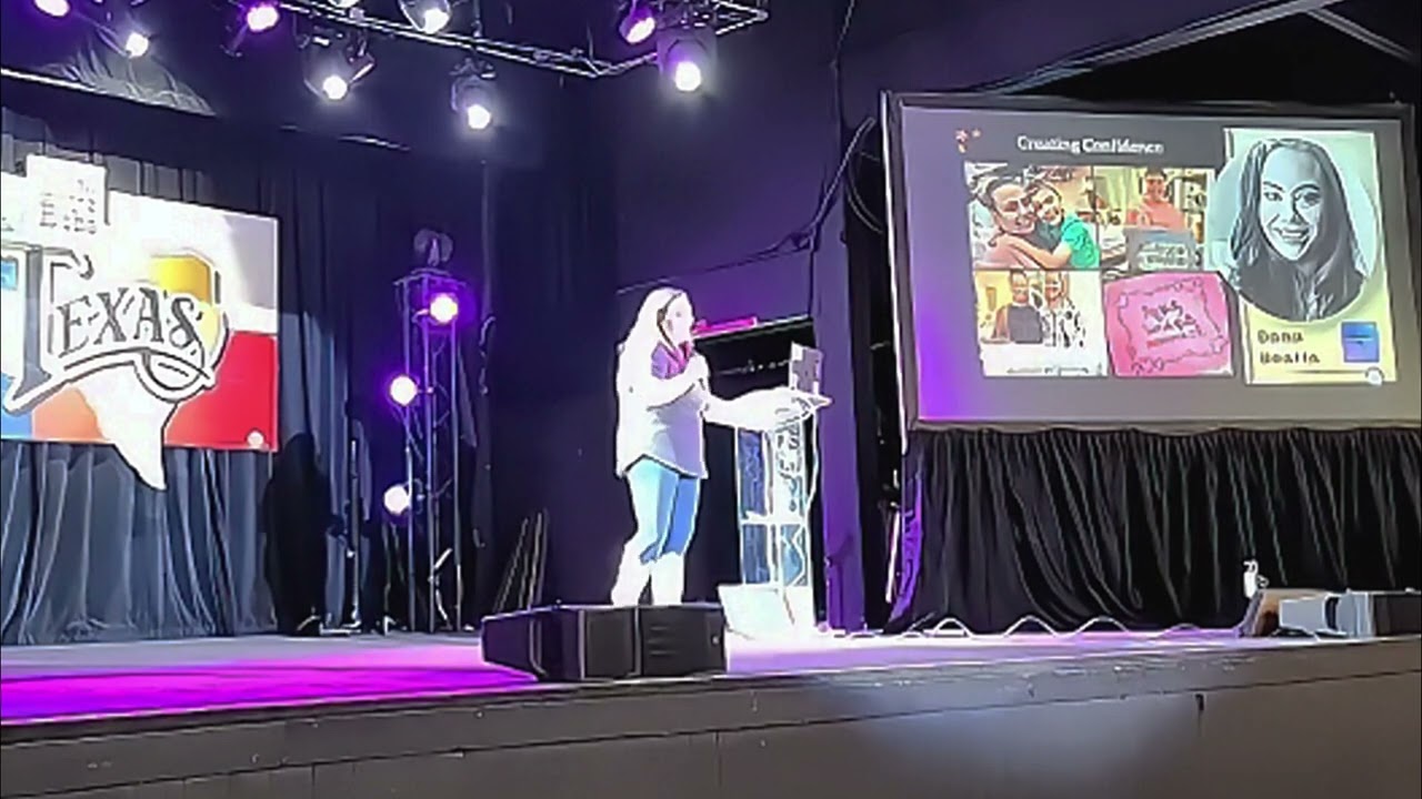 Dana Yeatts Speaks on 'Creating Confidence' at Paint Party Business Live 2023 in Fort Worth, TX