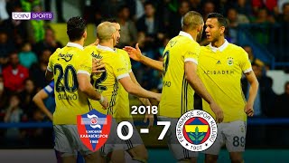 K.Karabükspor 0 - 7 Fenerbahçe #Özet