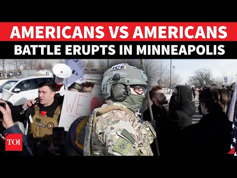 U.S. Civil War: Americans Take On Americans Amid Minneapolis ICE Revolt | Clashes On Cam