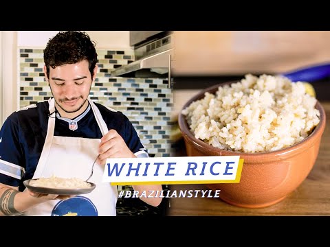 WHITE RICE | ARROZ | BRAZILIAN BASICS #1 | Brazilian Kitchen