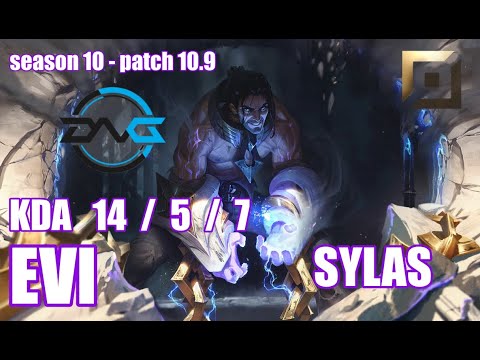 【日本サーバー/D1】DFM EVI サイラス(Sylas) VS オラフ(Olaf) TOP - Patch10.9 JP Ranked【LoL】