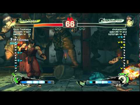 USFIV~ Guy (Kiryu Tsukimiya) vs.  Fei-long (shokamo360) HD