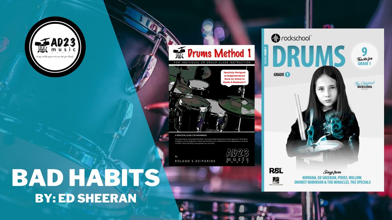 Bad Habits | Rockschool Drums Grade 1 2024