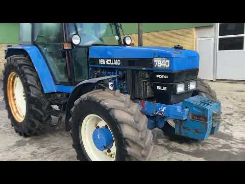 Video: New Holland 7840 SLE tractor 1