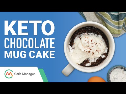 Keto Chocolate Mug Cake Recipe