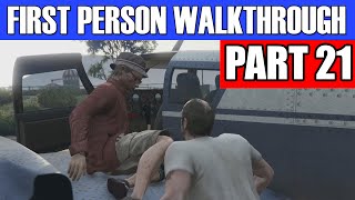 GTA 5 First Person Gameplay Walkthrough Part 21 - SMOOTH LANDING! | GTA 5 First Person