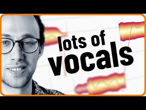 Vocal production in Melodyne studio