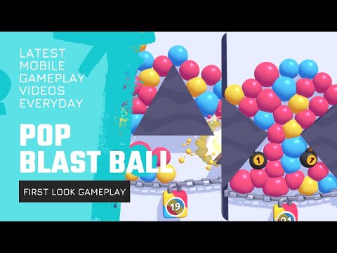 Pop Blast Ball 🎈🎯💉🎈💥 All Levels Gameplay iOS