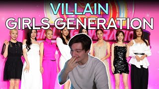 Girls Generation VILLAIN REACTION...