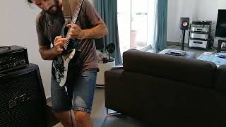 Video thumbnail for Engl Fireball 25 , Engl 212 pro V30s cabinet,ESP LTD white zombie kirk hammett signature by Rock Azhell