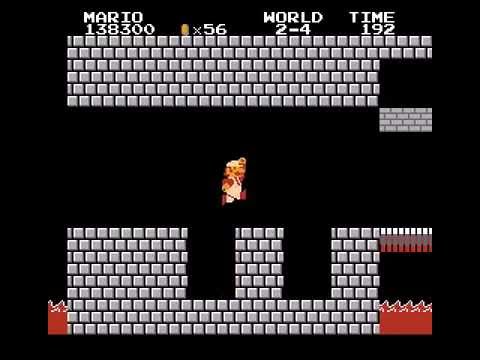 Super Mario Bros WORLD 2-4 NES