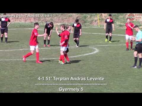 Gyermely U19 - Tokod SE U19 10-2 (2-1) - Összefoglaló