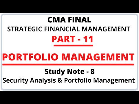 SFM | Strategic Financial Management | CMA Final | CMA Junction