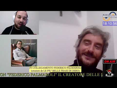 Intervista a Federico Palmaroli a Radiografia Scio' live del 12/12/2020