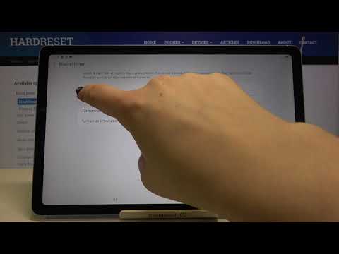 How to Enable Eye Comfort Mode in SAMSUNG Galaxy Tab S6 Lite – Customize Brightness