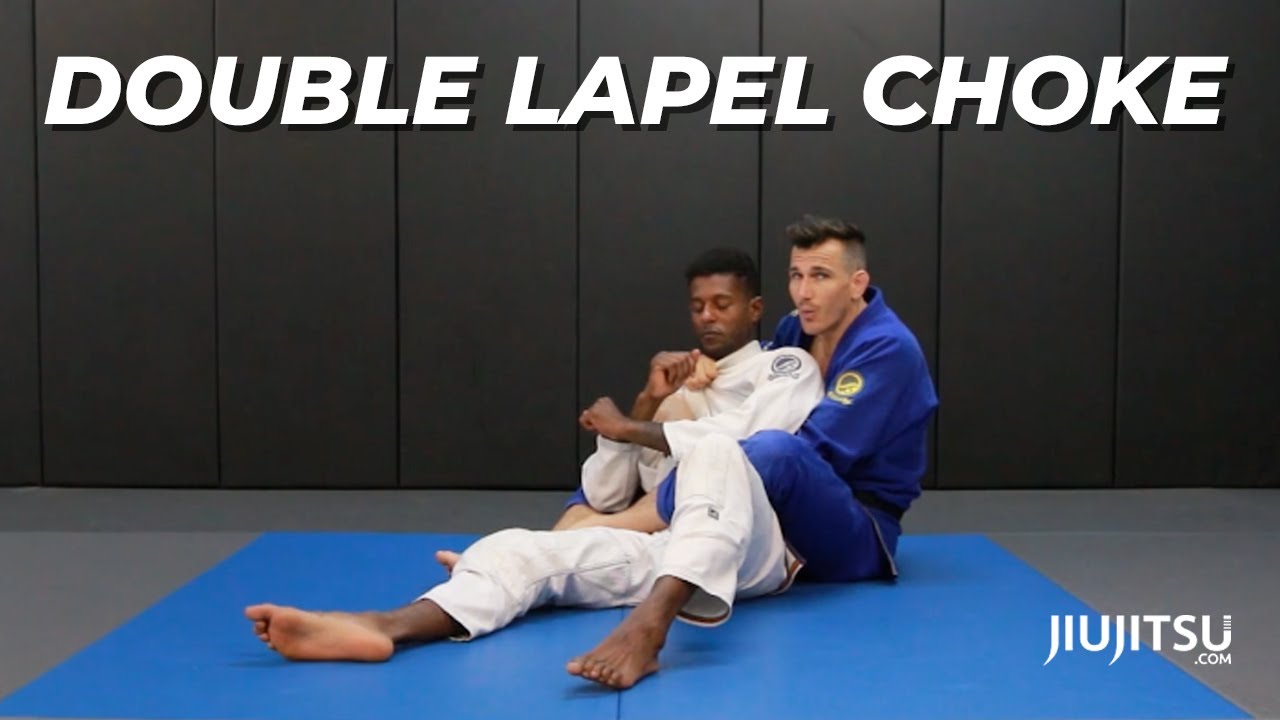 Double Lapel Choke From Back Control