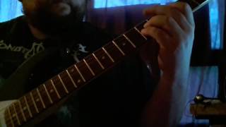 Travis plays Savatage's "Morphine Child"