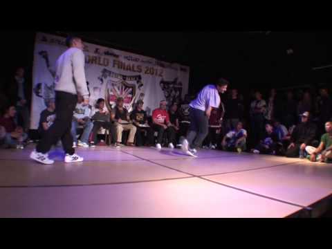 UK BBoy Champs 2012 - SPIN vs DARWIN (Solo BBoy Top 16)