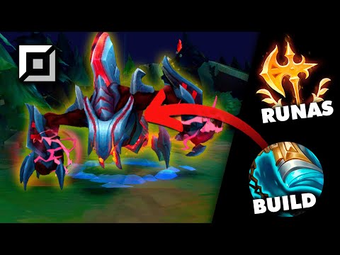 CÓMO SE JUEGA REKSAI TOP CON SU BUILD, RUNAS, FASE DE LINEAS | Perrucon