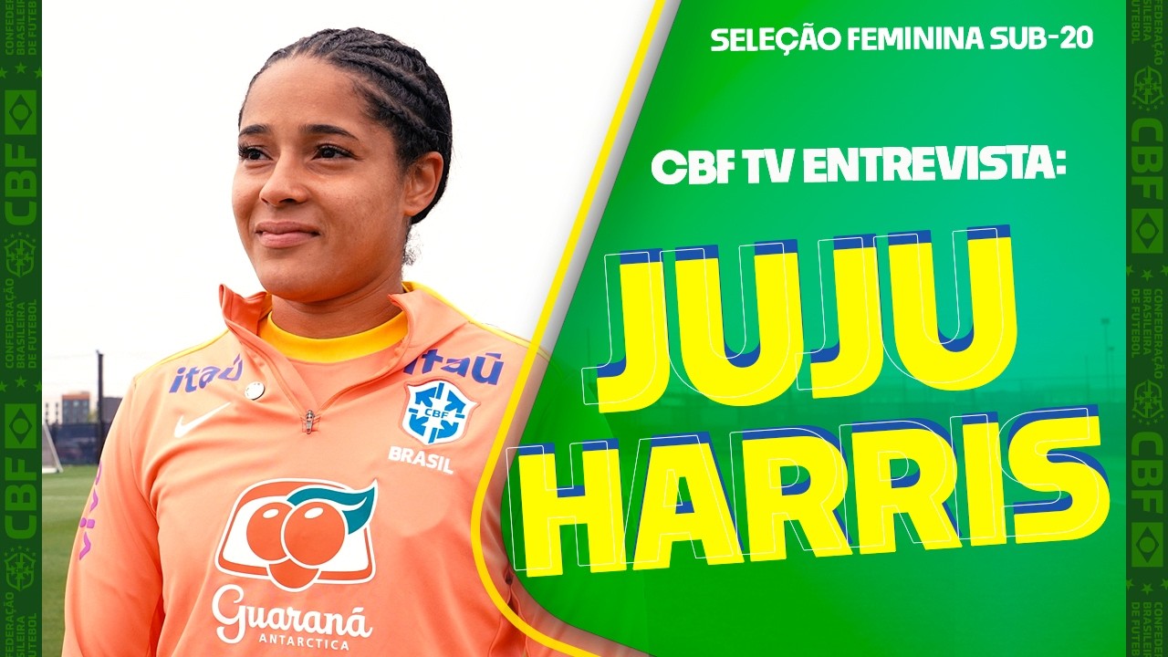 “AQUI O JOGO É MUITO FÍSICO”, DIZ JUJU HARRIS ANTES DE DUELO ENTRE BRASIL E EUA.