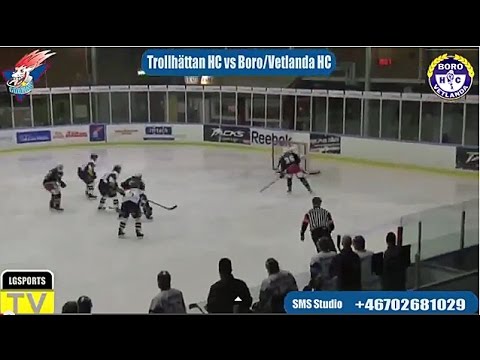 Trollhättan HC vs Boro/Vetlanda HC 4 - 1