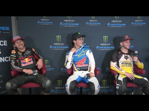 Monster Energy Supercross: Press Conference Round 13 - Atlanta