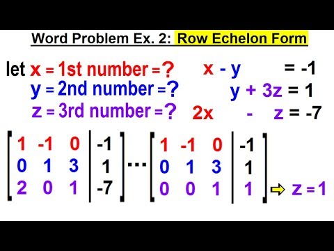 Algebra Ch 35 Systems of of Linear Eq in 3 Variables 1 of 25 A Visual Perspective