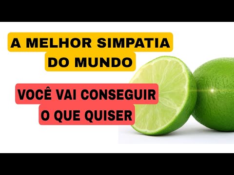 Simpatia do Limão ( poderosa ) DESTRAVA TUDO, REMOVE ENERGIA NEGATIVA - TUDO COMEÇA A DAR CERTO