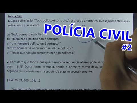 POLÍCIA CIVIL #2 - SÓ QUESTÕES DE CONCURSO!!