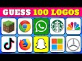 Guess the Logo in 3 Seconds | 100 Apps Logo Quiz