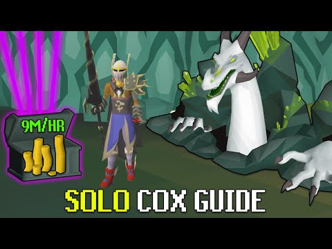 LEARN CHAMBERS, MAKE BILLIONS - Solo CoX Guide - All Rooms Explained + Olm 4:1 (OSRS)