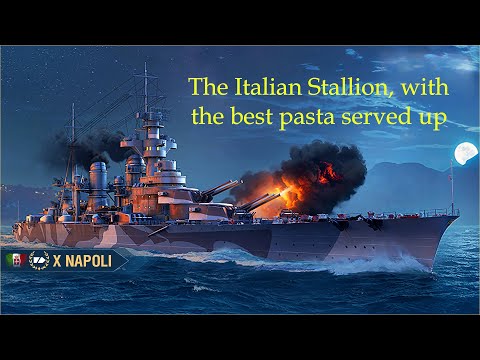 World of Warships - Napoli Review, smoke now you see me now you don't
