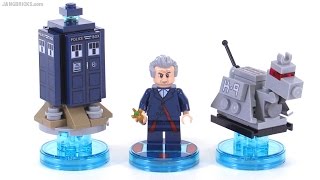LEGO Dimensions Doctor Who Level Pack items review!