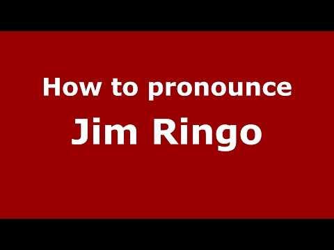 How to pronounce Jim Ringo (American English/US) - PronounceNames.com