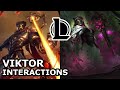 Viktor Interactions with Other Champions | SAVED BY RENATA'S MONEY | League of Legends Quotes