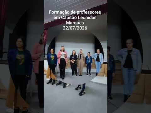 Capitão Leônidas Marques/PR, refletindo sobre a educação para as relações étnico-raciais. 🤝📚