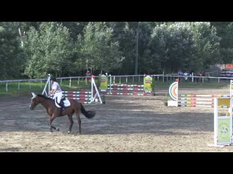 Dunaharaszti, 2016. 07. 23. Felleg Bernadett és Patrícia az R90-ben. (díjugratás)