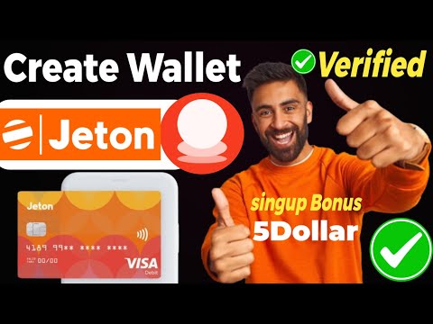 How to create jeton account verified | jeton wallet create | make jeton wallet | jeton card wallet