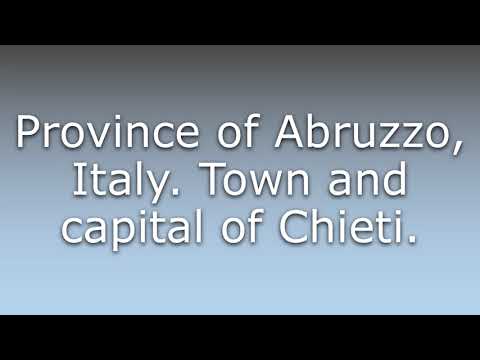 What does Chieti mean?