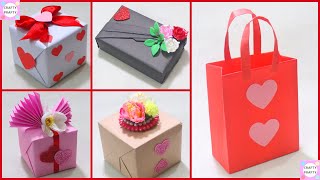 Easy way to wrapping Valentine Day Gift/5 Fantastic Gift Wrap Ideas / valentine's gift wrap Ideas
