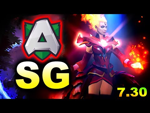 ALLIANCE vs SG Esports - NEW 7.30 PATCH - ESL ONE FALL 2021 DOTA 2