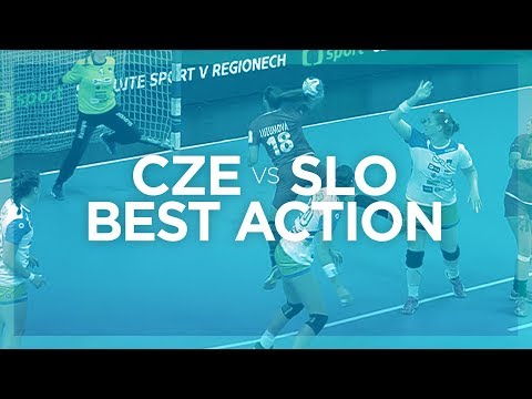 Top scorer Iveta Luzumova strikes again | Czech Republic vs Slovenia | Women's EHF EURO 2018