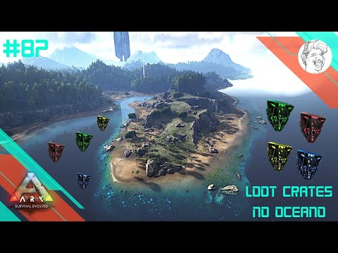 ARK: THE ISLAND - Loot Crates no Oceano. Deep Sea Loot Crates. #87