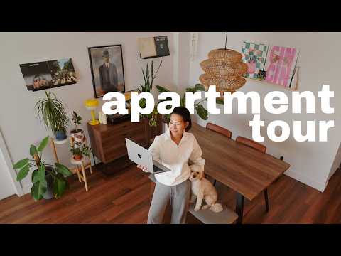 Montreal Suburban Apartment Tour | Minimal Decor, Smart Shades & Cozy Aesthetics