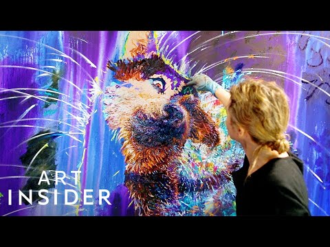 Iris Scott Is A Master Finger Painter — And Her...