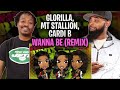 GloRilla – Wanna Be (Remix) (feat. Megan Thee Stallion & Cardi B) (Official Audio) REACT